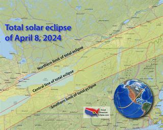 Total Solar Eclipse Of Here Are Maps Of The Path Of Totality