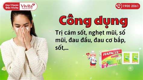 Thuốc Cốm Giảm đau Hạ Sốt Hapacol 150 Flu Hộp 24 Gói Vivita