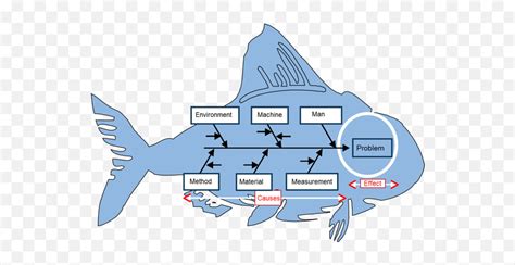 A Fishbone Diagram Man Machine Material Method Environment Man