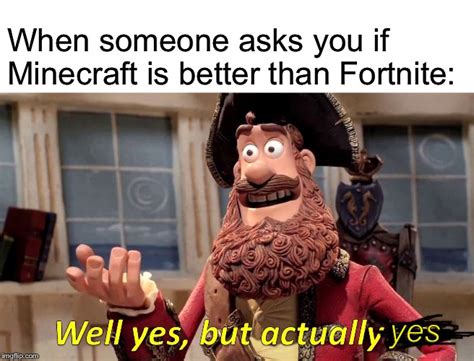 Upvote For Minecraft Don T Upvote For Fortnite Imgflip