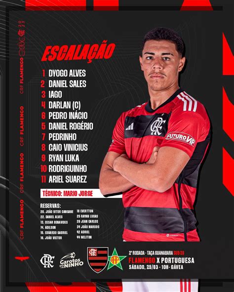 Flamengo On Twitter Meng O Definido Os Garotosdoninho Do Sub