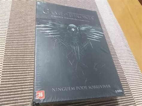 Game Of Thrones A Quarta Temporada Completa Dvd Lacrado Mercadolivre