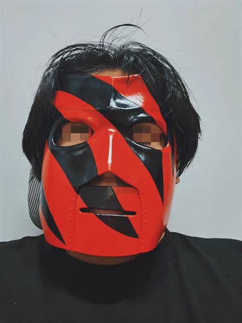 Kane Mask With Hair