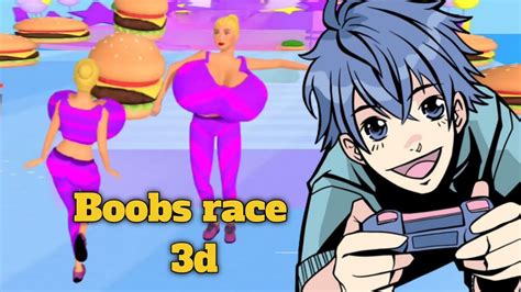 Boobs Race 3d Game Boob Rush All New Levels Gameplay Walkthrough