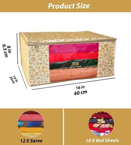 Ankit International Presents Non Woven Saree Cover Storage Bags For