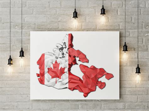 Canada Poster Map of Canada Printable Wall Art - Etsy Canada