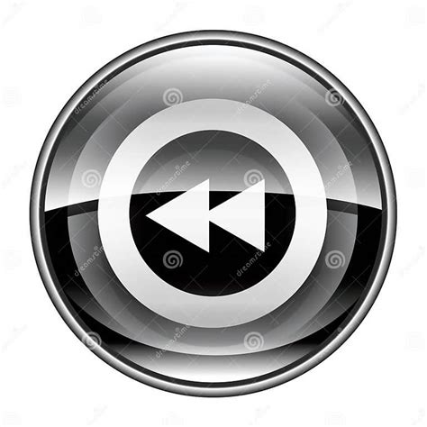 Rewind It Back - Rewind Back icon black stock photo. Image of symbol - 294203626