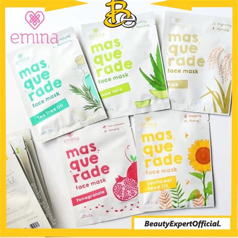 Jual Beauty Expert Emina Masquerade Face Mask Masker Wajah