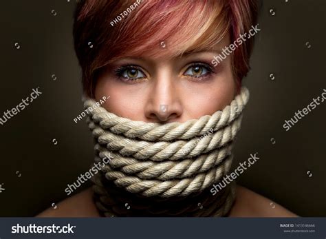 「woman Gagged」の画像、写真素材、ベクター画像 Shutterstock