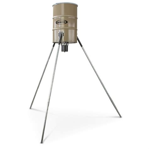 Moultrie® 55 Gallon Pro Hunter 400 Lb Tripod Feeder 206748