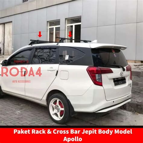 Cross Bar Roof Rack Mobil CALYA SIGRA 2016 2017 2019 2020 2021 2022