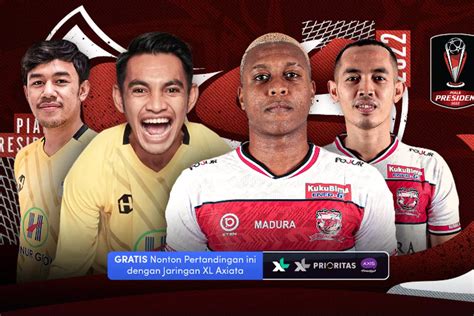 Link Live Streaming Barito Putera Vs Madura United Piala Presiden