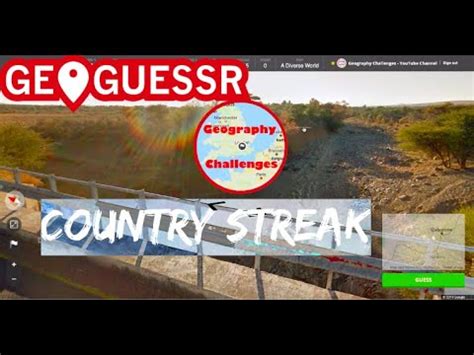 Geoguessr Country Streak Youtube