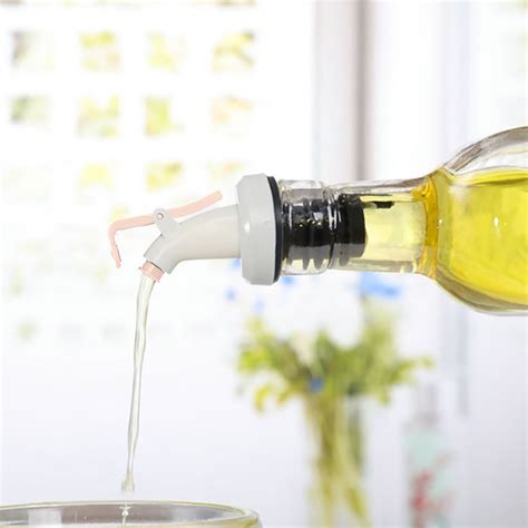 Small Glass Cruet Clear Bottles with Lids for Kitchen Cooking Oil ...