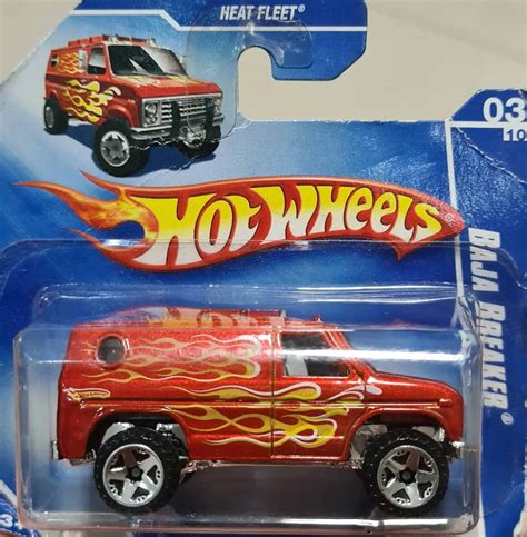 Embalagem Danificada Heat Fleet Baja Breaker Universo Hot Wheels