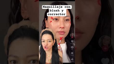 Maquillaje Solo Con Blush Y Corrector Hacksdemaquillaje