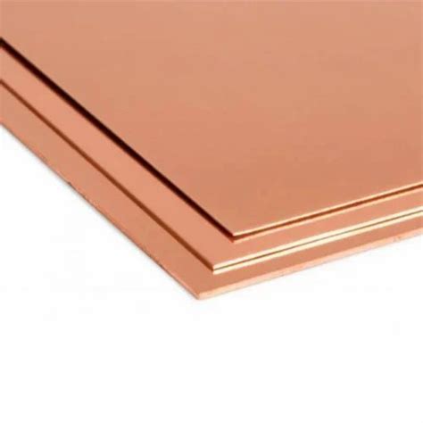 Rectangular Copper Sheet Mm For Industrial At Rs Kg In Mumbai