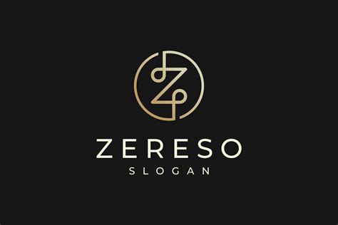 Letter Z Gold Minimalist Luxury Logo Graphic by Sore.studios · Creative ...