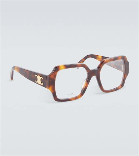 Celine Eyewear Squared Glasses Celine