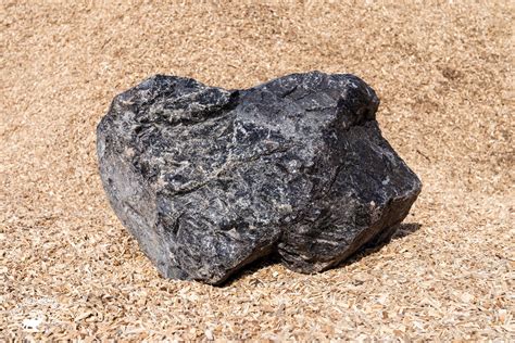 Black Obsidian Boulders Colorado Materials Landscape Products Colorado