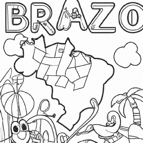 Desbrave O Brasil Desenhos Para Colorir Atividades