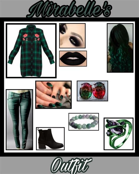 A Collage Of Different Items Including Green And Black Clothing Shoes Bracelets And Necklaces