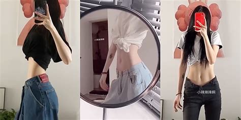 Vòng eo siêu thực của hot girl Tik Tok khiến dân mạng không thể rời mắt