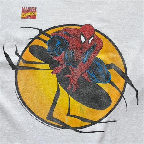 90s Spiderman Marvel Comics Graphic T Shirt Vintage Gem