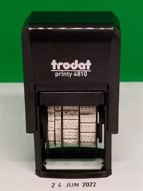 Trodat Printy Self Inking Dater Lazada Ph