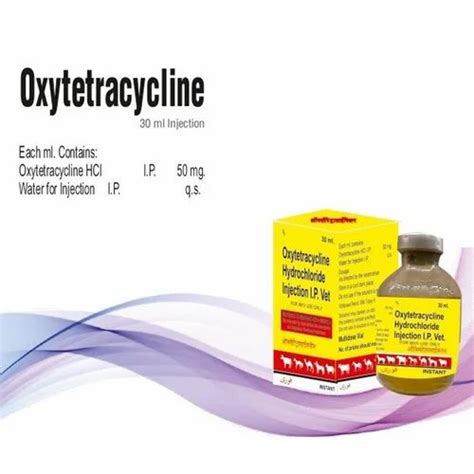 30ml Oxytetracycline Hydrochloride Injection IP Vet 10 At Rs 100 In