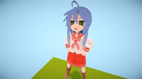 Konata Izumi Lucky Star Minecraft Map