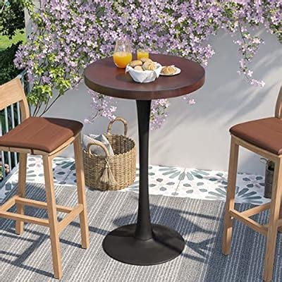 Buy Cosiest Outdoor Bar Table Bistro High Table Garden Side Table