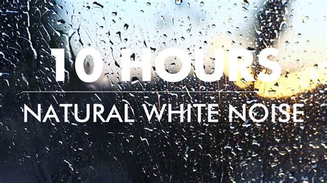 Hours Of Relaxing Rain White Noise Relax Study Or Sleep To