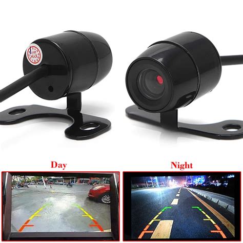 New 12V 170 Mini Color CCD Reverse Backup Car Front Rear View Camera