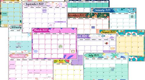 Calendrier Tablettes Pirouettes