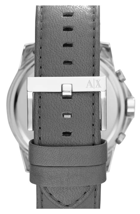 Ax Armani Exchange Round Chronograph Watch Nordstrom