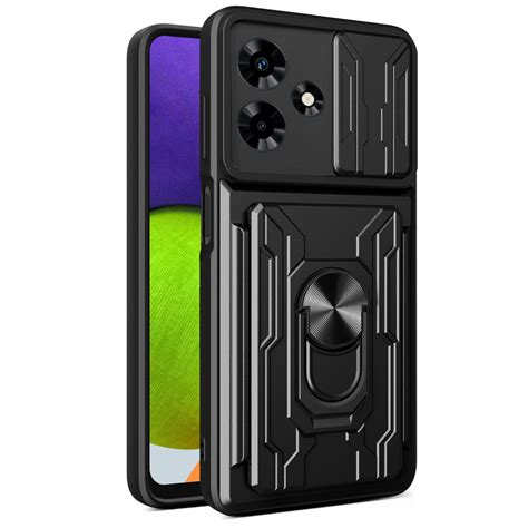 Etui Exoguard Cardshield Infinix Hot I Pancerne Case Obudowa Futera Ring Exoguard