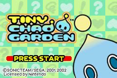 Tiny Chao Garden