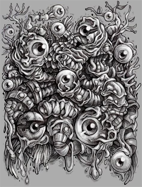 Biomechanical Drawings at PaintingValley.com | Explore collection of ...