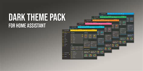 GitHub - awolkers/home-assistant-themes: A collection of modern, clean but colorfull dark themes ...