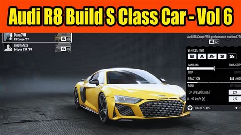 Audi R8 Build S Class Car In NFS Unbound Update Vol 6 YouTube