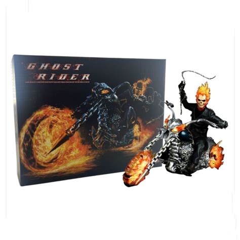 Hot Toys MMS Ghost Rider Ghost Rider With Hellcycle RARE Shopee Malaysia