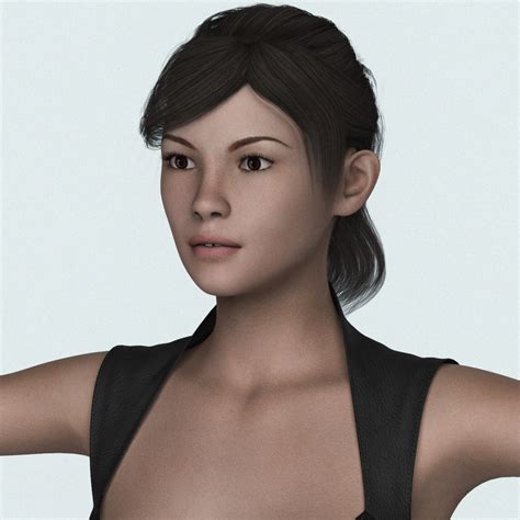 Young Sexy Girl 3d Character By 3darcmall 3docean