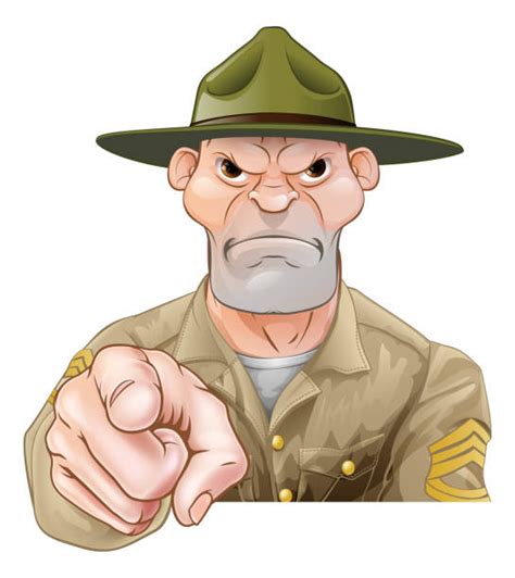 Sergeant Major Military Rank Illustrations Royalty Free Vector