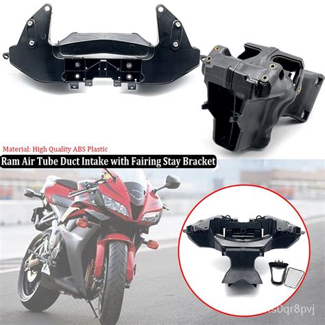 Cbr600rr Motorcycle Ram Air Tube Duct Intake With Headlight Bracket Fairing Stay For Honda Cbr