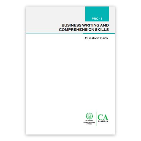 Ca Prc Business Writing Comprehension Skills Question Bank