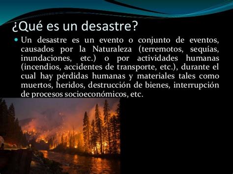 Desastres Naturales