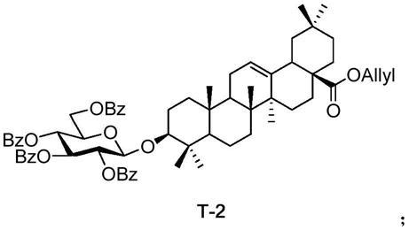 一种马铃薯三糖齐墩果酸皂苷衍生物及其制备方法和应用与流程