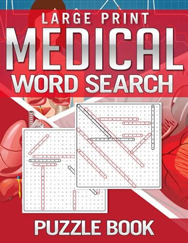 Medical Word Search Puzzle Book Large Print Doctor And Nursing Word