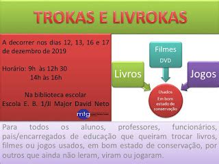 Biblioteca Escolar EB1 JI Major David Neto E JI Do Fojo 2019